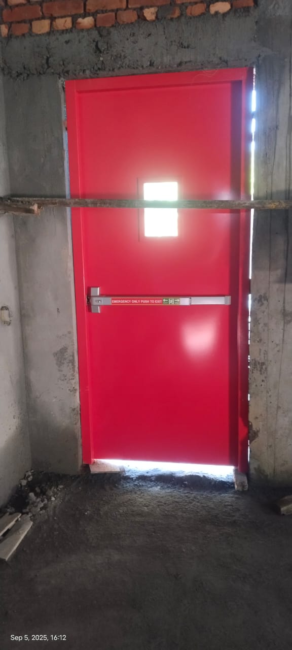 Fully Glazed Doors installation 3